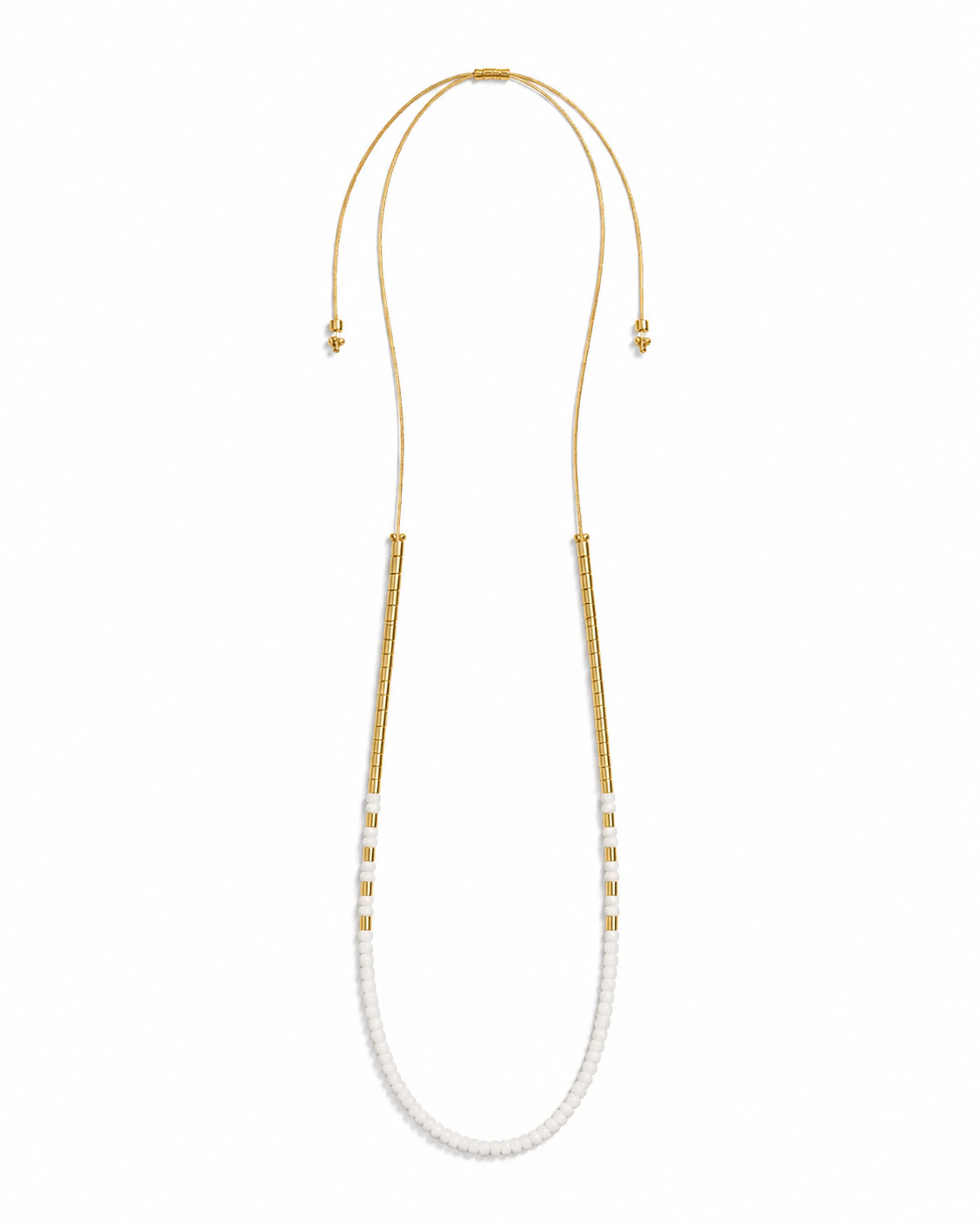 Golden Beaded Necklace