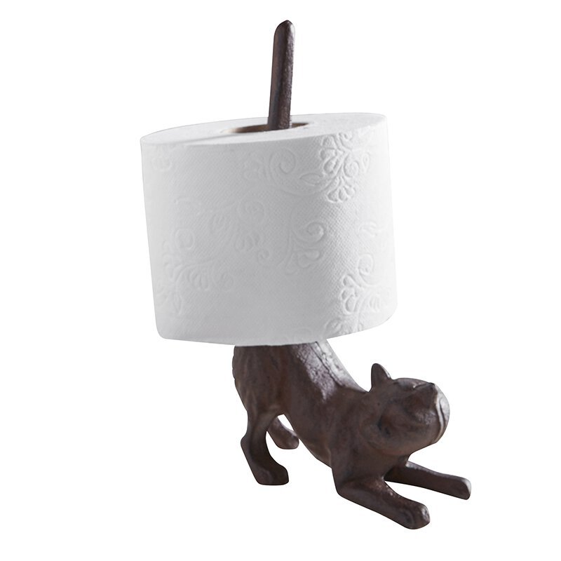 Cat Butt Cast Iron Tissue Holder