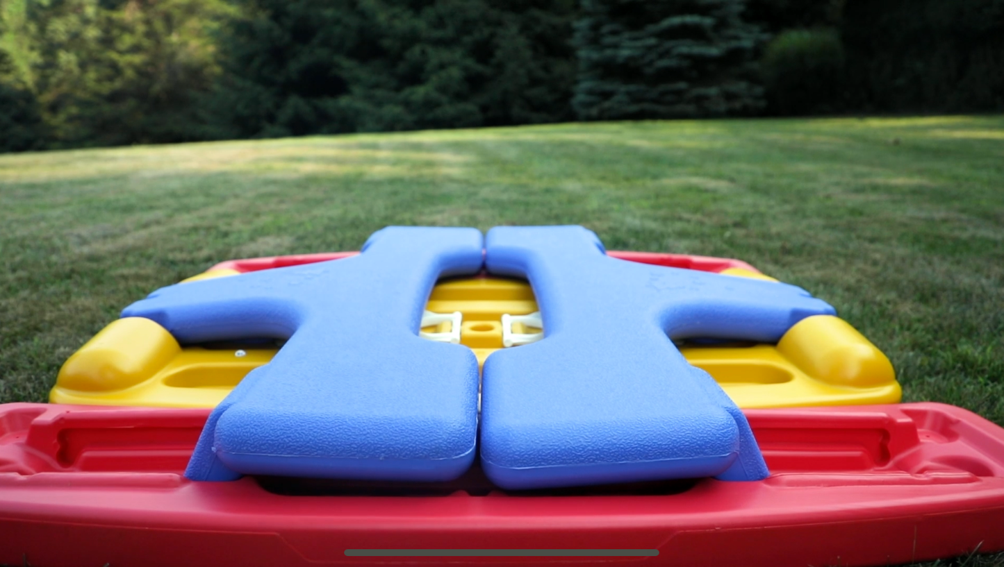 JustForKids Weatherproof Kids Outdoor Picnic Table