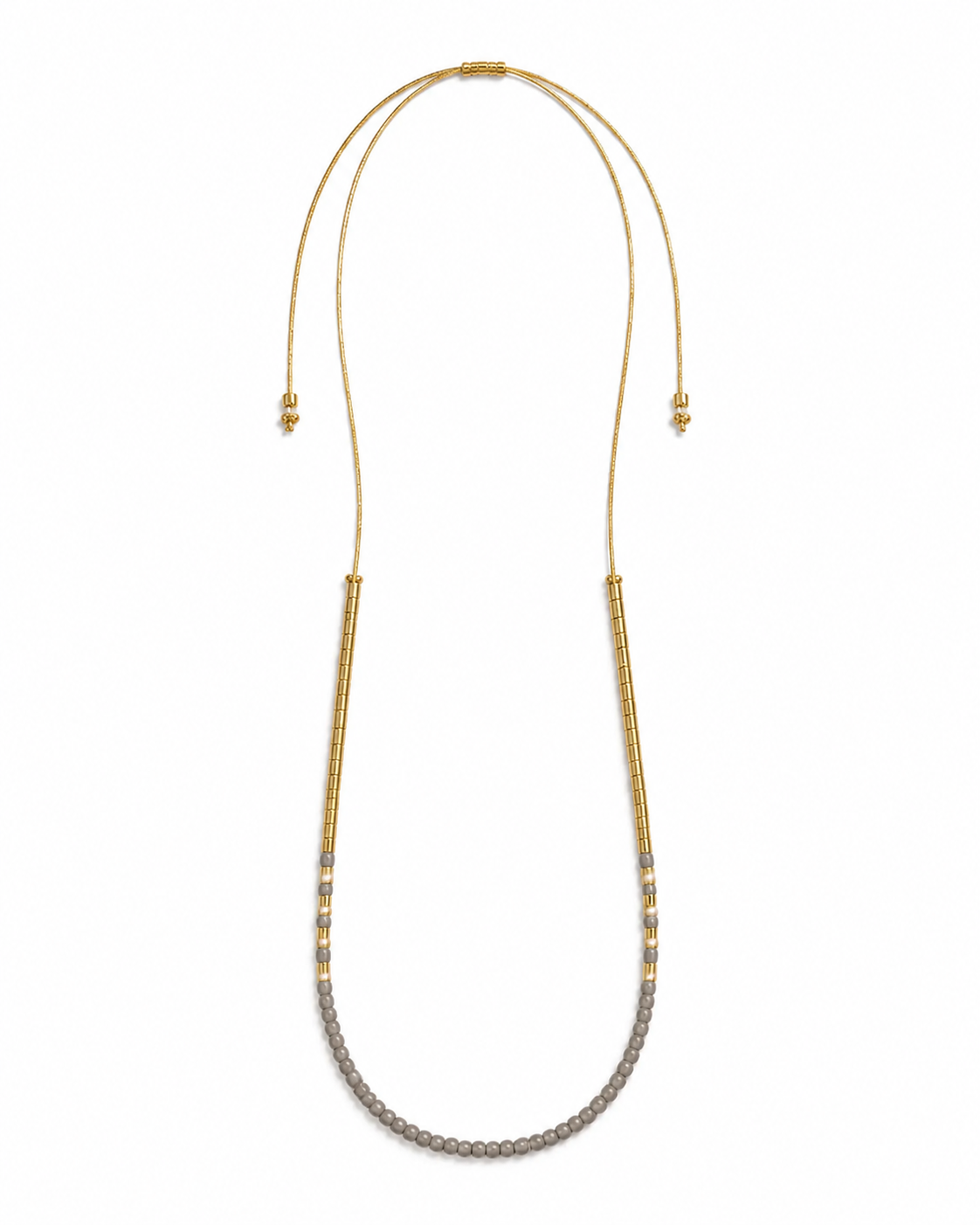 Golden Beaded Necklace