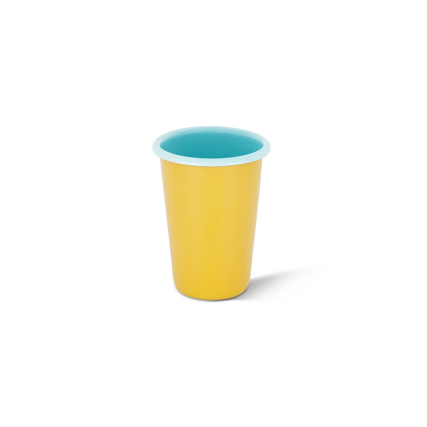 S/4 Large Enamel Tumbler  - Two Tone