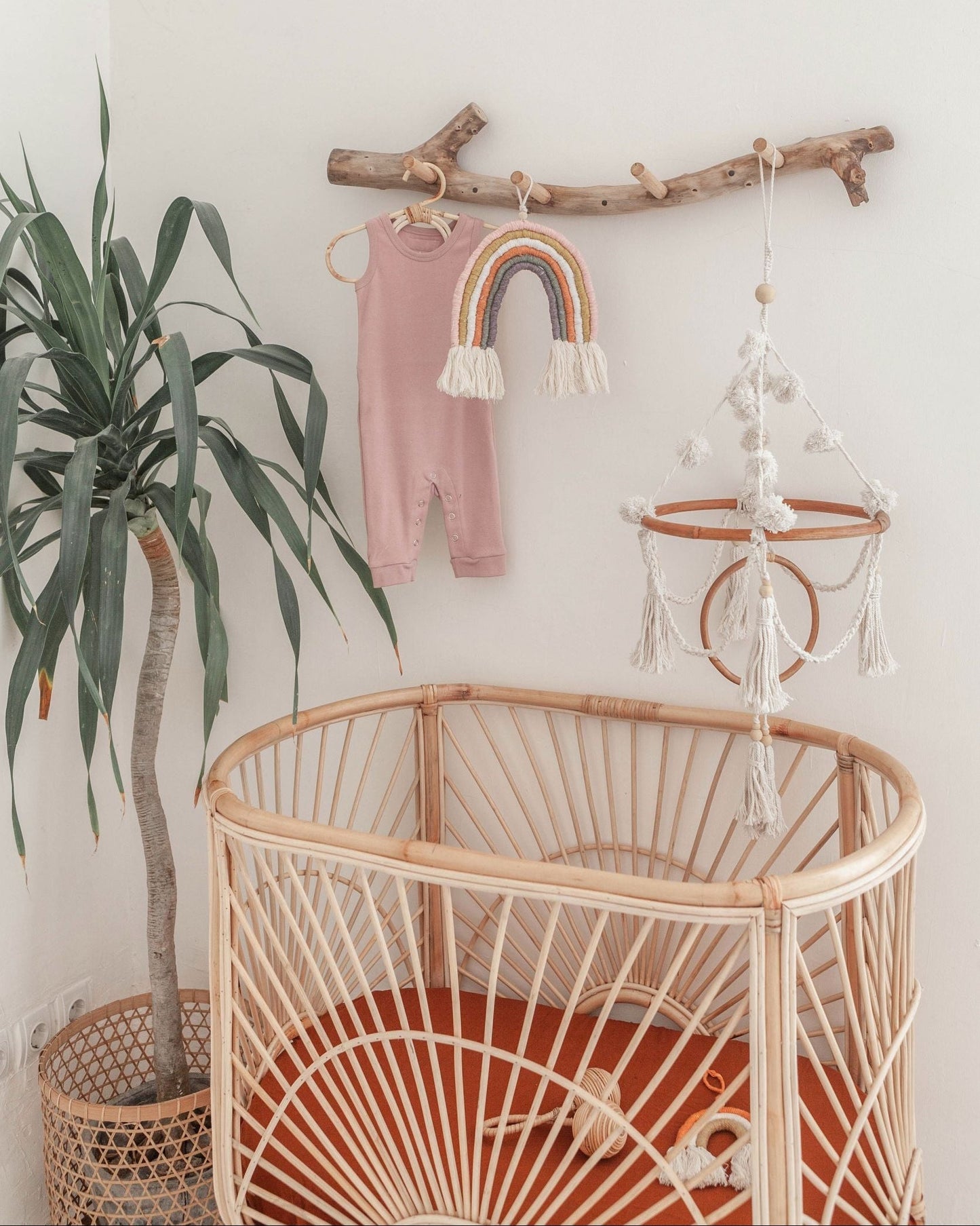 Pom Pom Baby Mobile