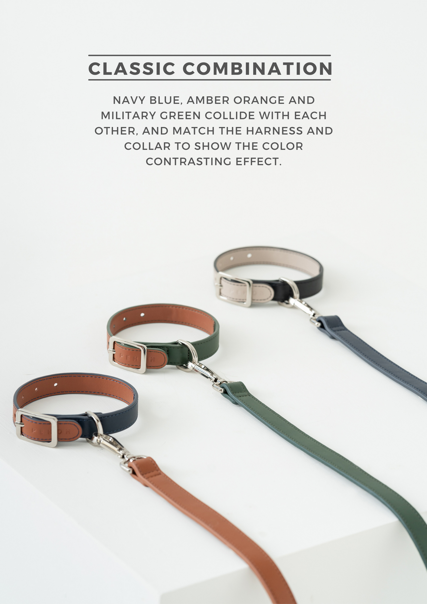 HART MULTI-FUNCTION LEASH - NAVY BLUE