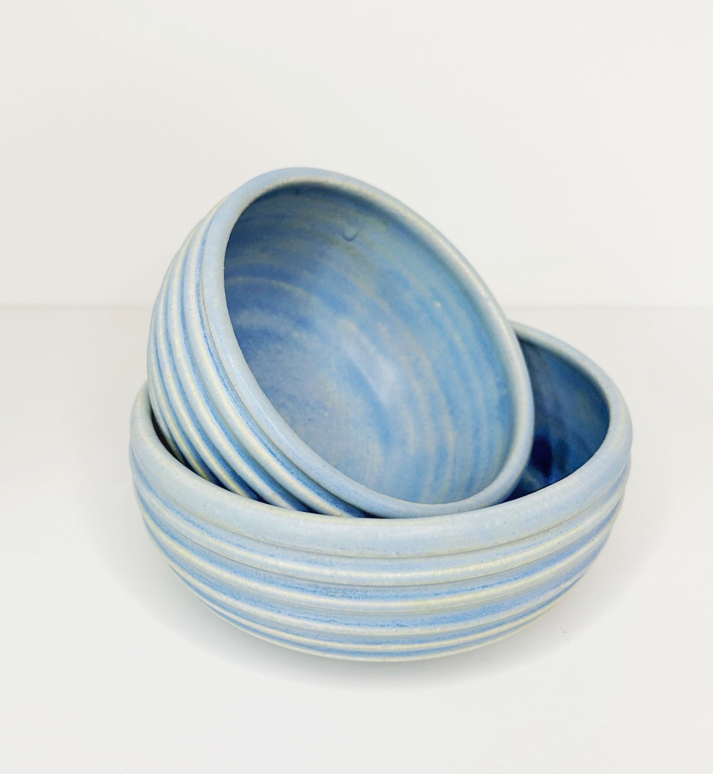 HUNNY BOWLS BLUE (Set of two)