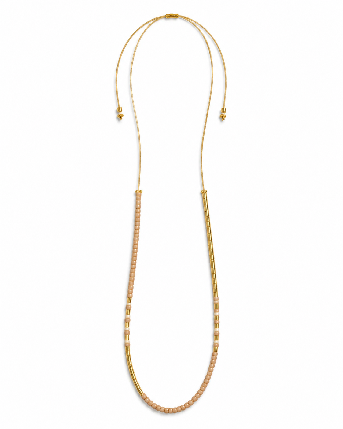Golden Beaded Necklace
