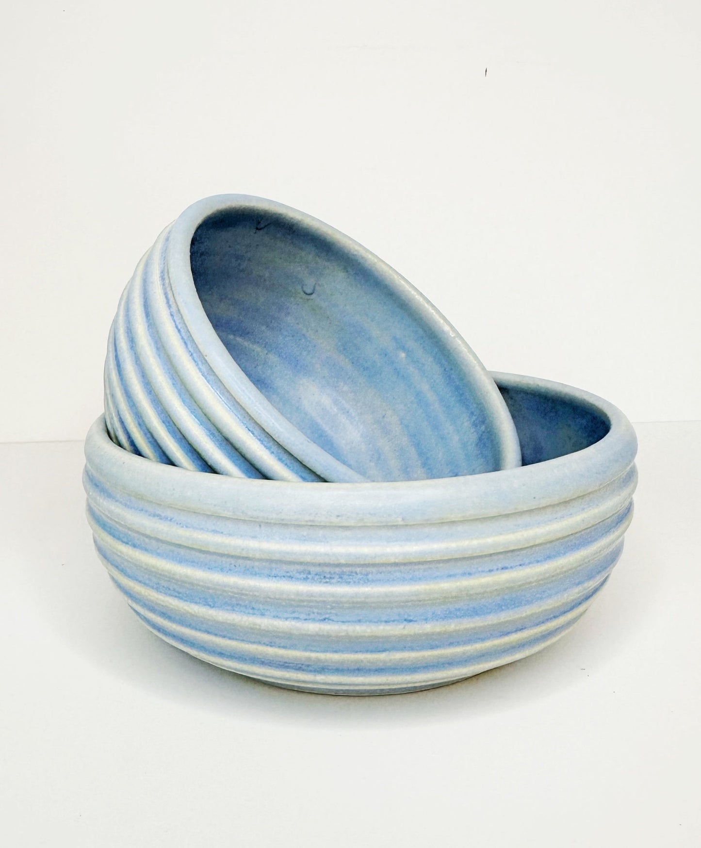HUNNY BOWLS BLUE (Set of two)