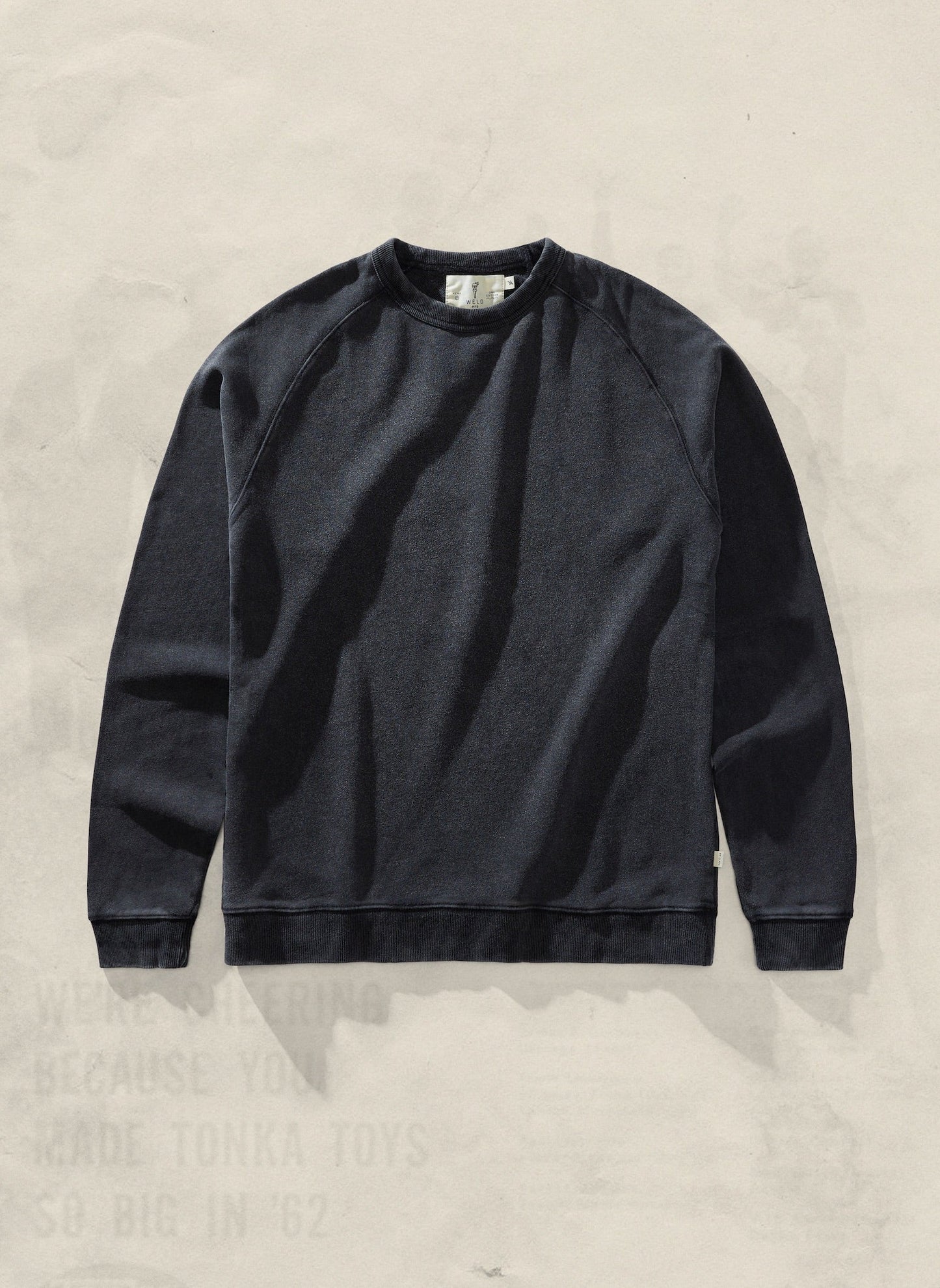 Washed Hemp Crewneck Sweatshirt (+2 Colors)