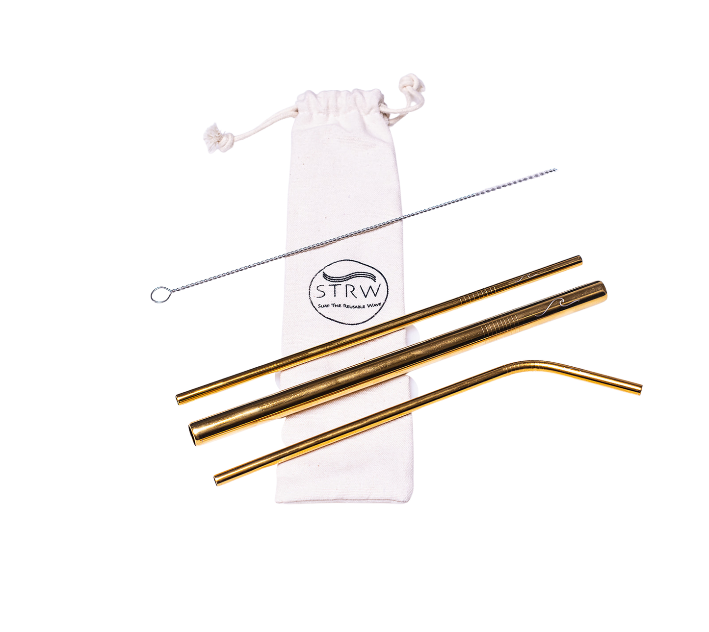 Steel Straw Variety 3-in-1 Pack