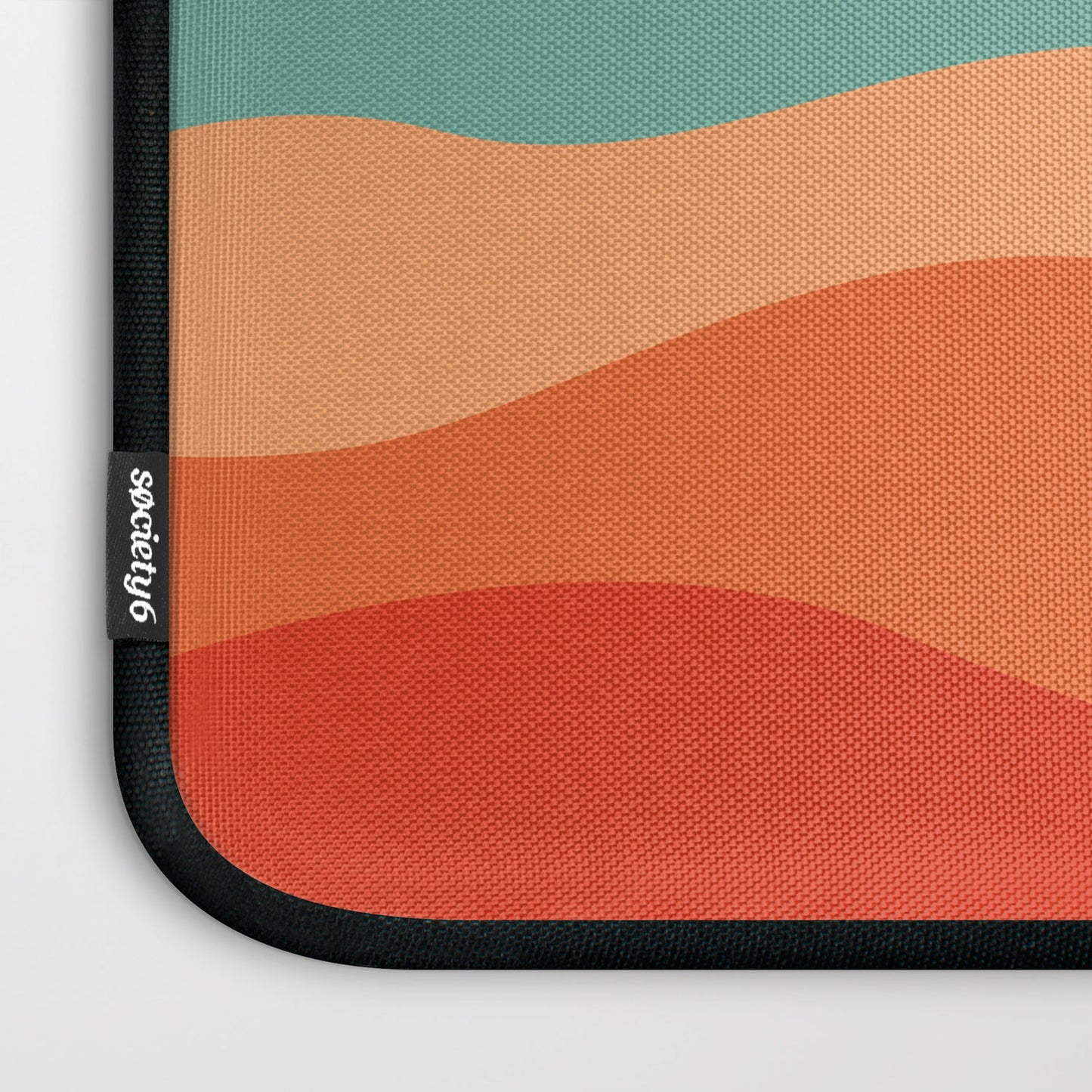 Retro 70s Waves Laptop Sleeve