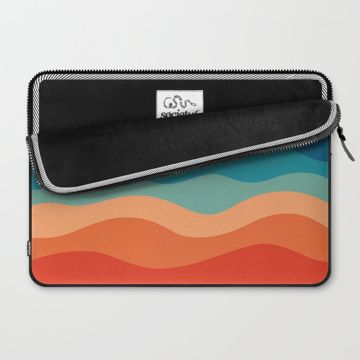 Retro 70s Waves Laptop Sleeve